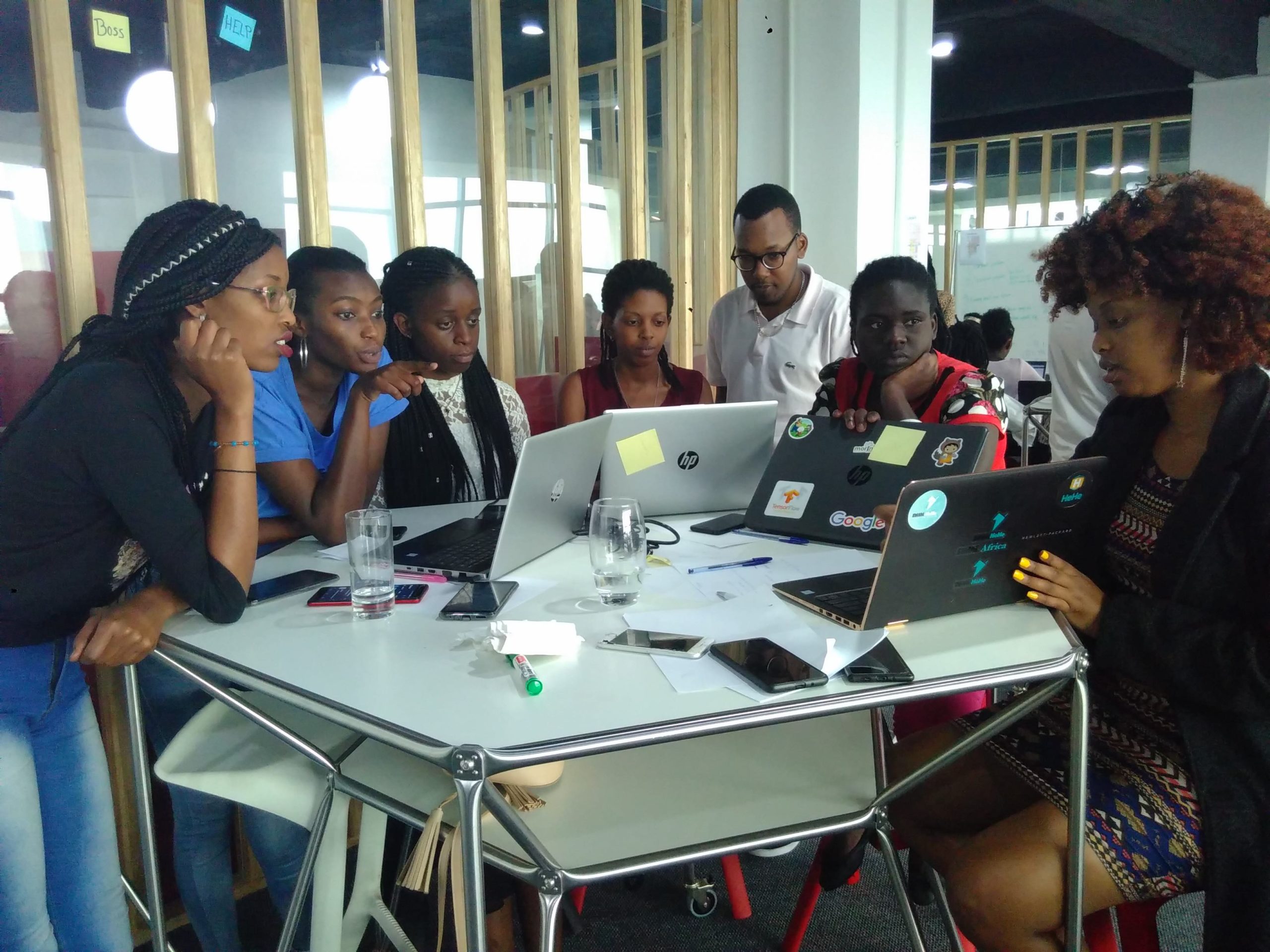 Group Discussion at Code + Design Camp